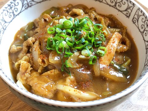 定期的に食べたくなる☆簡単カレーうどん☆